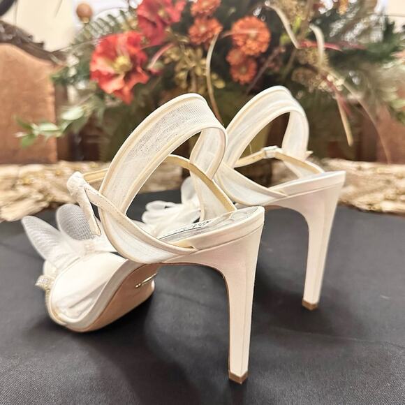 🆕 NIB BADGLEY MISCHKA COLLECTION JESSICA SPECIAL OCCASION SANDALS SZ 9.5 $225 - Picture 7 of 15